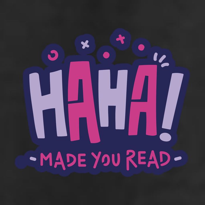 Haha Made You Read Funny 25L Jumbo Tote