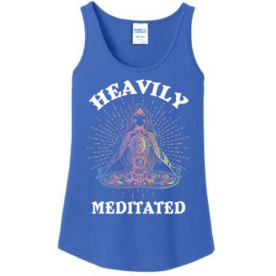 Heavily Meditated Yoga Meditation Spiritual Warrior Gift Ladies Essential Tank