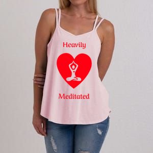 Heavily Meditated Yoga Gift Great Gift Women's Strappy Tank