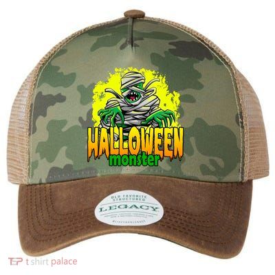 Halloween Monster Zombie Legacy Tie Dye Trucker Hat