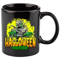Halloween Monster Zombie 11oz C Handle Ceramic Mug