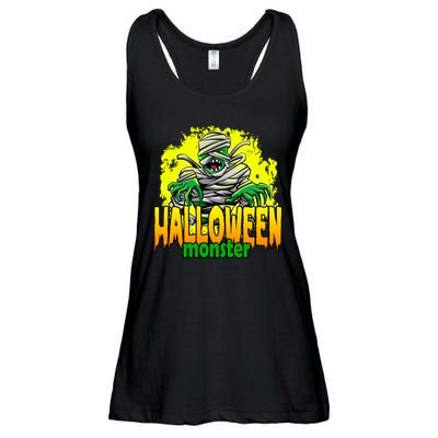 Halloween Monster Zombie Ladies Essential Flowy Tank