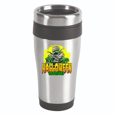 Halloween Monster Zombie 16oz Travel Tumbler