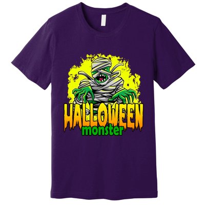 Halloween Monster Zombie Premium T-Shirt