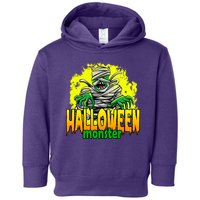Halloween Monster Zombie Toddler Hoodie