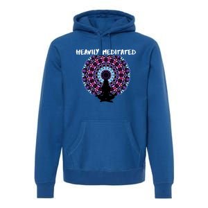 Heavily Meditated Zen Great Gift Yoga Cool Gift Zen Premium Hoodie