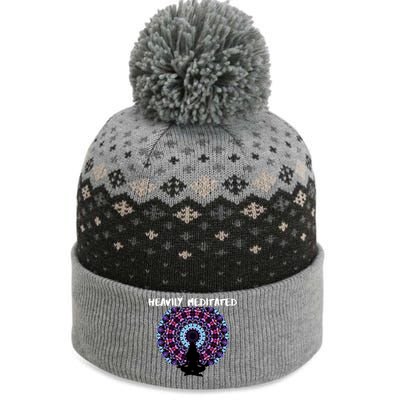 Heavily Meditated Zen Gift Yoga Gift Zen The Baniff Cuffed Pom Beanie