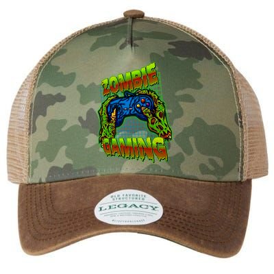 Halloween Monster Zombie Gaming Video Gamer Addict Legacy Tie Dye Trucker Hat