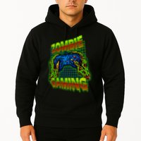 Halloween Monster Zombie Gaming Video Gamer Addict Hoodie