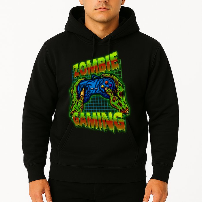 Halloween Monster Zombie Gaming Video Gamer Addict Hoodie
