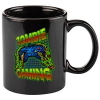 Halloween Monster Zombie Gaming Video Gamer Addict 11oz C Handle Ceramic Mug
