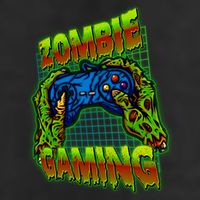 Halloween Monster Zombie Gaming Video Gamer Addict 11oz C Handle Ceramic Mug