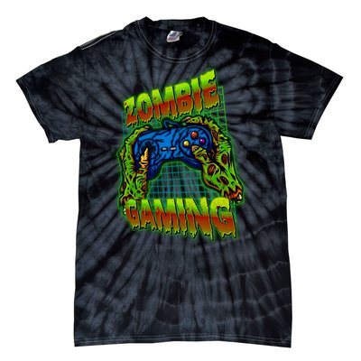 Halloween Monster Zombie Gaming Video Gamer Addict Tie-Dye T-Shirt