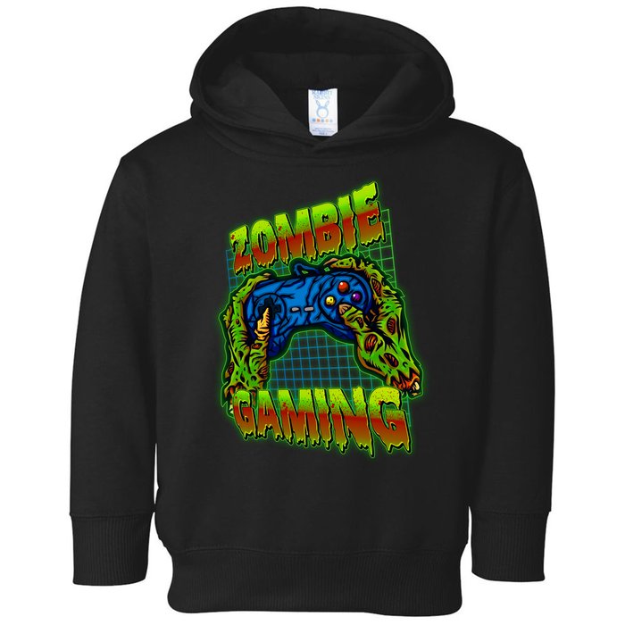 Halloween Monster Zombie Gaming Video Gamer Addict Toddler Hoodie