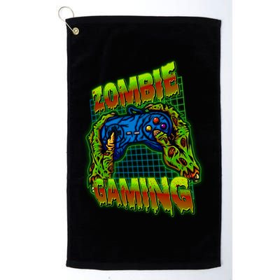 Halloween Monster Zombie Gaming Video Gamer Addict Golf Towel