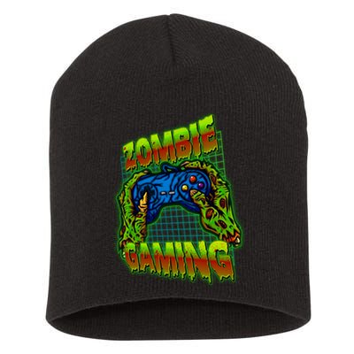 Halloween Monster Zombie Gaming Video Gamer Addict Short Acrylic Beanie