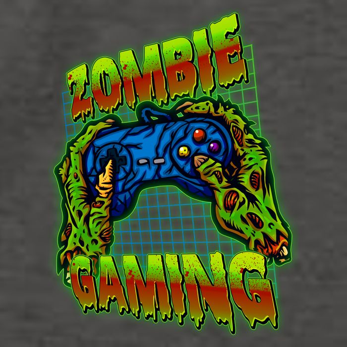 Halloween Monster Zombie Gaming Video Gamer Addict Vector Backpack