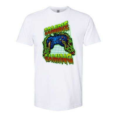 Halloween Monster Zombie Gaming Video Gamer Addict Softstyle® CVC T-Shirt