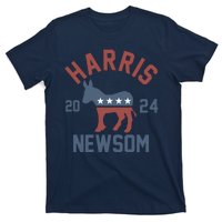 Harris Newsom 2024 For President Kamala Harris Gavin Newsom T-Shirt