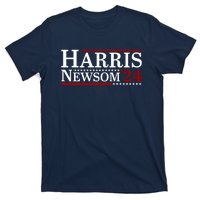 Harris Newsom 2024 For President Kamala Harris Gavin Newsom T-Shirt