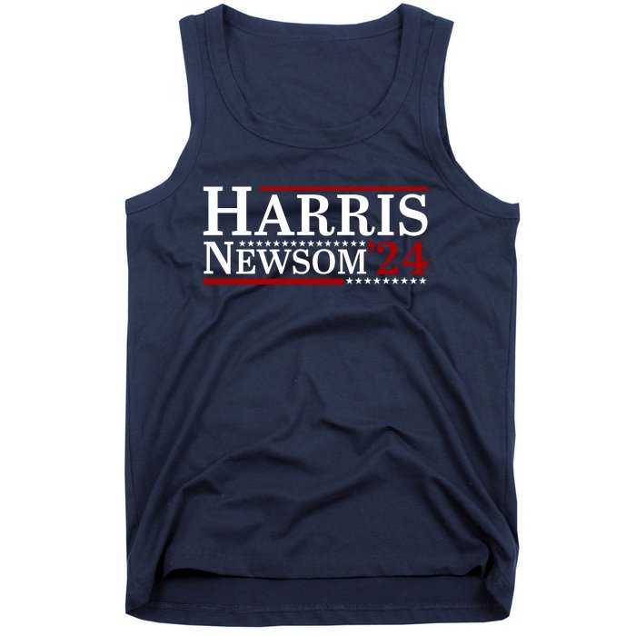 Harris Newsom 2024 For President Kamala Harris Gavin Newsom Tank Top