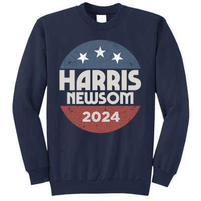 Harris Newsom 2024 For President Kamala Harris Gavin Newsom Sweatshirt