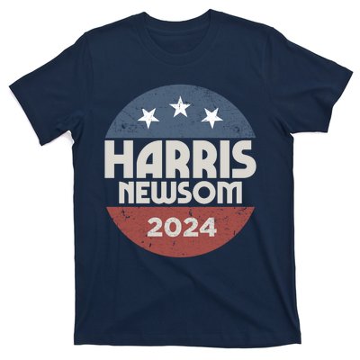 Harris Newsom 2024 For President Kamala Harris Gavin Newsom T-Shirt