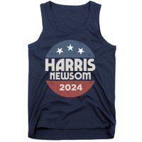 Harris Newsom 2024 For President Kamala Harris Gavin Newsom Tank Top