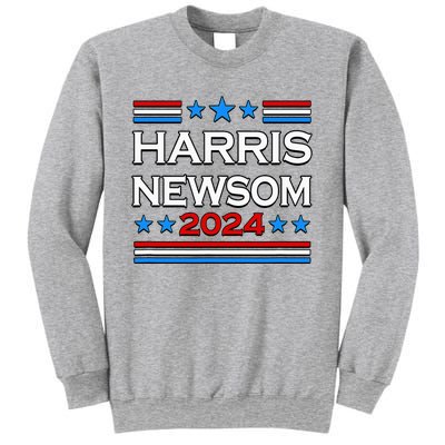 Harris Newsom 2024 For President Sweatshirt