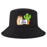 Hedgehog Not A Hugger Cactus Hedgehog Great Gift Cool Comfort Performance Bucket Hat
