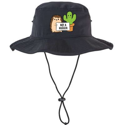 Hedgehog Not A Hugger Cactus Hedgehog Great Gift Bucket Hat