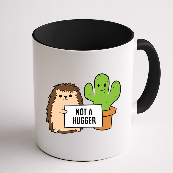 Hedgehog Not A Hugger Cactus Hedgehog Great Gift Mug