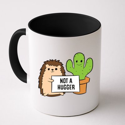 Hedgehog Not A Hugger Cactus Hedgehog Great Gift Mug