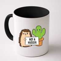 Hedgehog Not A Hugger Cactus Hedgehog Great Gift Mug