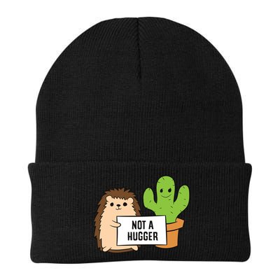 Hedgehog Not A Hugger Cactus Hedgehog Great Gift Beanie
