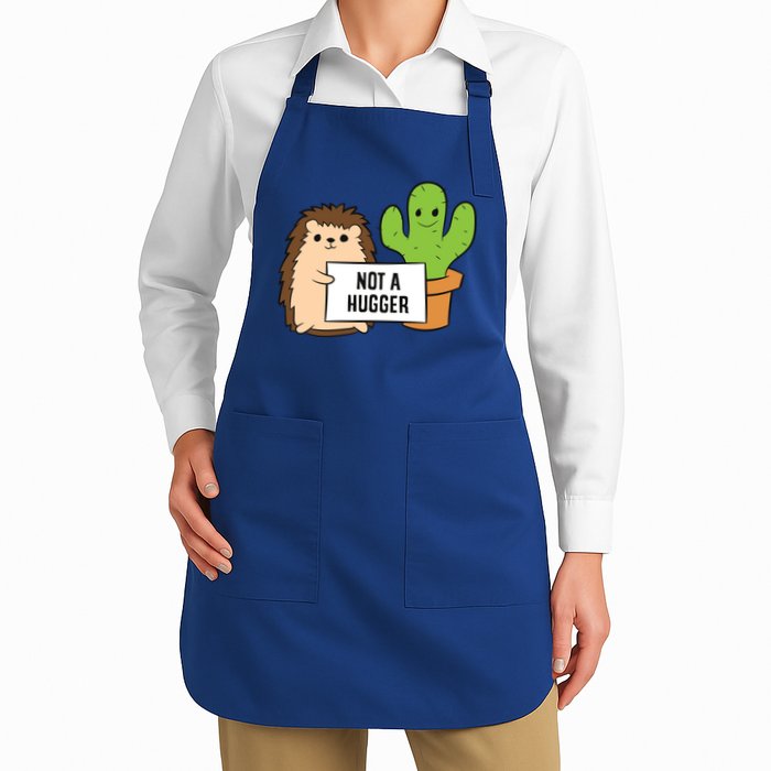 Hedgehog Not A Hugger Cactus Hedgehog Great Gift Apron