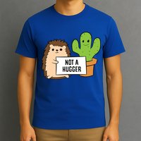 Hedgehog Not A Hugger Cactus Hedgehog Great Gift T-Shirt