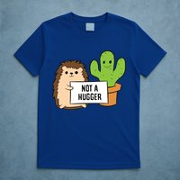 Hedgehog Not A Hugger Cactus Hedgehog Great Gift T-Shirt