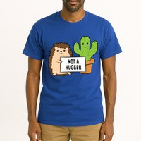 Hedgehog Not A Hugger Cactus Hedgehog Great Gift Tall T-Shirt
