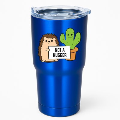 Hedgehog Not A Hugger Cactus Hedgehog Great Gift Tumbler