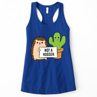 Hedgehog Not A Hugger Cactus Hedgehog Great Gift Womens Tank Top