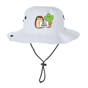 Hedgehog Not A Hugger Cactus Hedgehog Great Gift Legacy Cool Fit Booney Bucket Hat