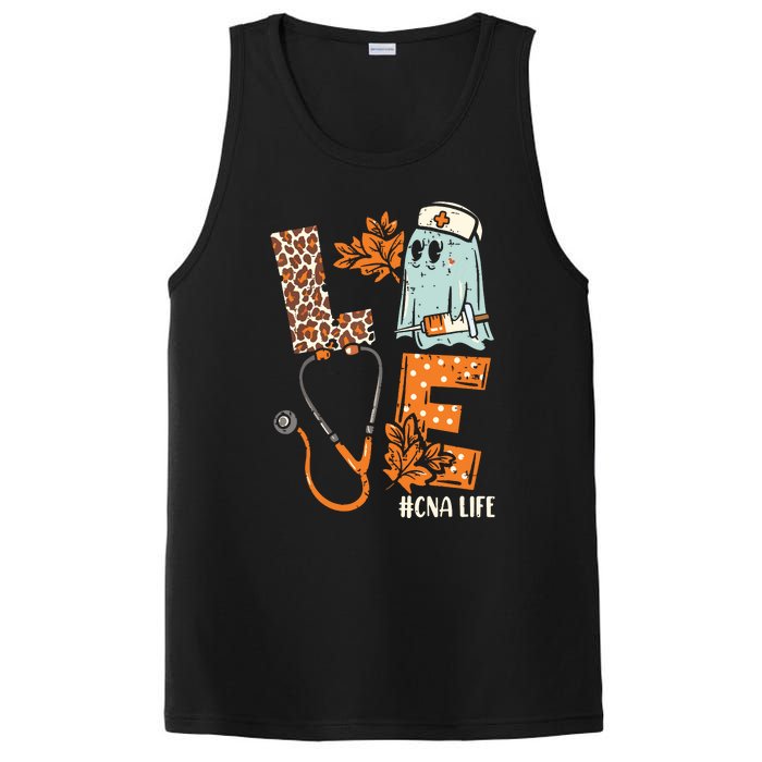 Halloween Nurse Assistant Shirts Love Cna Life Stethoscope PosiCharge Competitor Tank