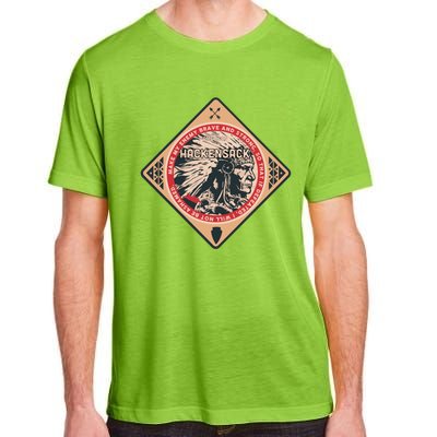 Hackensack Native American Indian Brave Strong Enemy Gift Adult ChromaSoft Performance T-Shirt