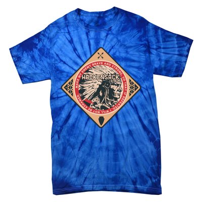 Hackensack Native American Indian Brave Strong Enemy Gift Tie-Dye T-Shirt