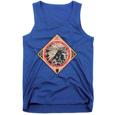 Hackensack Native American Indian Brave Strong Enemy Gift Tank Top