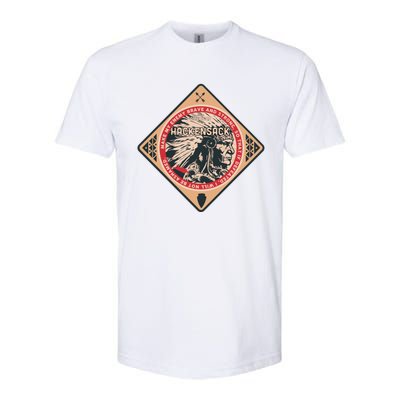 Hackensack Native American Indian Brave Strong Enemy Gift Softstyle CVC T-Shirt