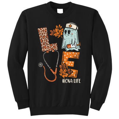 Halloween Nurse Assistant Love Cna Life Stethoscope Gift Sweatshirt