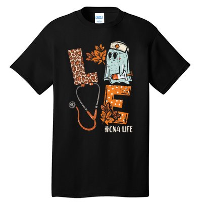 Halloween Nurse Assistant Love Cna Life Stethoscope Gift Tall T-Shirt