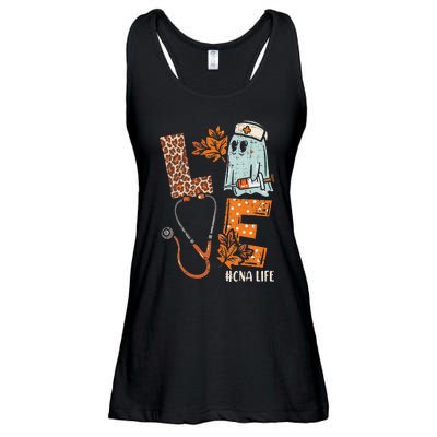 Halloween Nurse Assistant Love Cna Life Stethoscope Gift Ladies Essential Flowy Tank